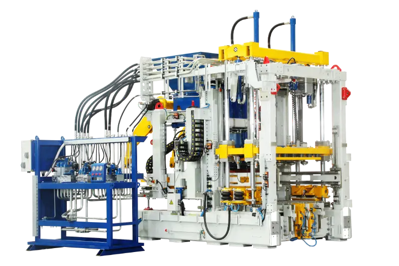 Automatyczna maszyna do cegieł QGM ZN1200-2S | Inteligentna maszyna do produkcji bloków betonowych do recyklingu odpadów stałych