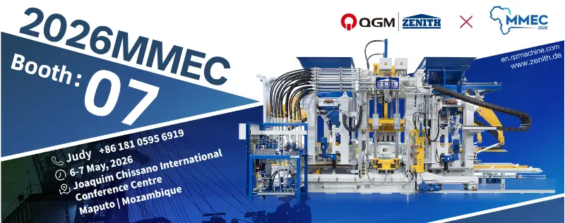 Quangong Machinery Co., Ltd. zaprezentuje wysokowydajne rozwiązania w zakresie maszyn do cegieł na wystawie MMEC 2026