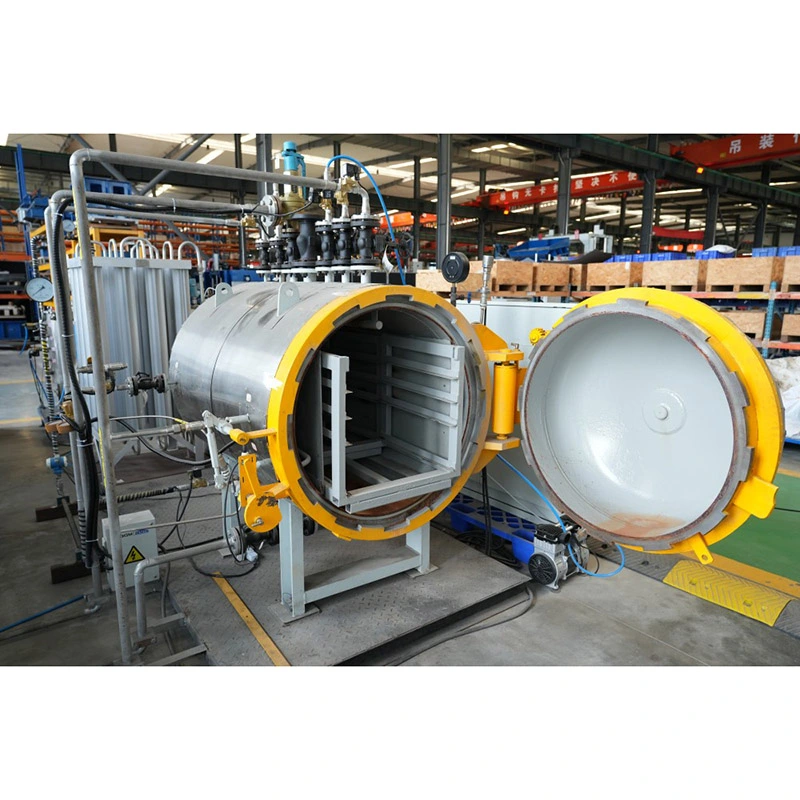 Eksperymentalny piec do utwardzania do próbnej produkcji cegły betonowej